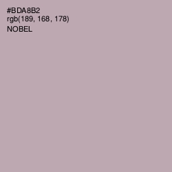 #BDA8B2 - Nobel Color Image