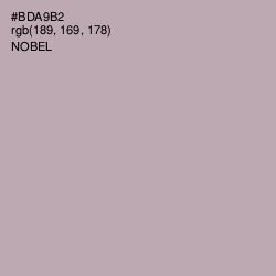 #BDA9B2 - Nobel Color Image