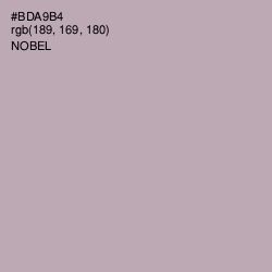 #BDA9B4 - Nobel Color Image