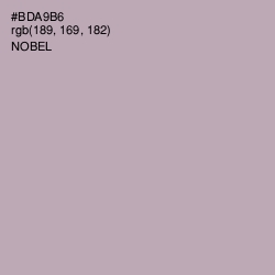 #BDA9B6 - Nobel Color Image