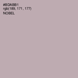 #BDABB1 - Nobel Color Image