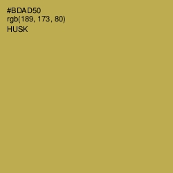 #BDAD50 - Husk Color Image