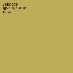 #BDAD5B - Husk Color Image