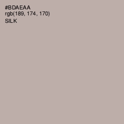 #BDAEAA - Silk Color Image