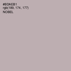 #BDAEB1 - Nobel Color Image