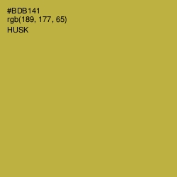#BDB141 - Husk Color Image