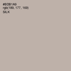 #BDB1A9 - Silk Color Image