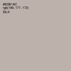 #BDB1AC - Silk Color Image