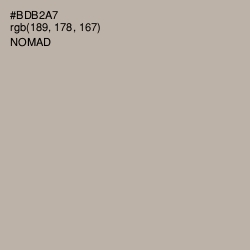 #BDB2A7 - Nomad Color Image