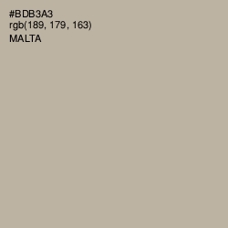 #BDB3A3 - Malta Color Image