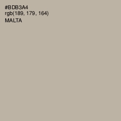#BDB3A4 - Malta Color Image