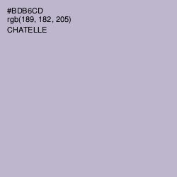 #BDB6CD - Chatelle Color Image
