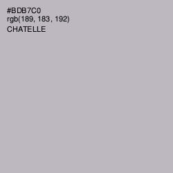 #BDB7C0 - Chatelle Color Image