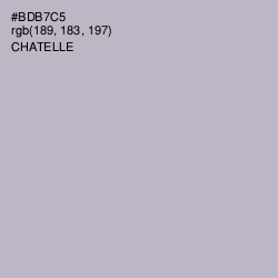 #BDB7C5 - Chatelle Color Image