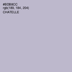 #BDB8CC - Chatelle Color Image