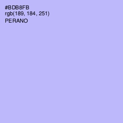 #BDB8FB - Perano Color Image