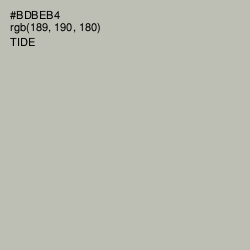#BDBEB4 - Tide Color Image