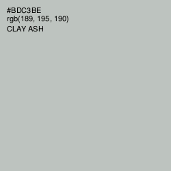 #BDC3BE - Clay Ash Color Image