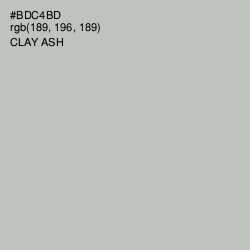 #BDC4BD - Clay Ash Color Image