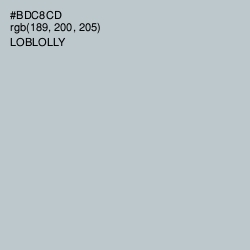 #BDC8CD - Loblolly Color Image