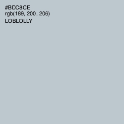 #BDC8CE - Loblolly Color Image