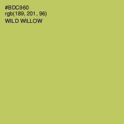 #BDC960 - Wild Willow Color Image