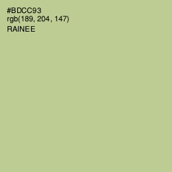 #BDCC93 - Rainee Color Image