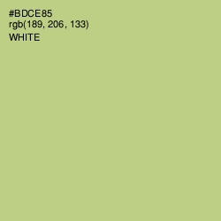 #BDCE85 - Feijoa Color Image
