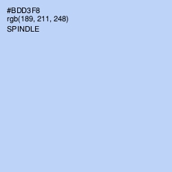 #BDD3F8 - Spindle Color Image
