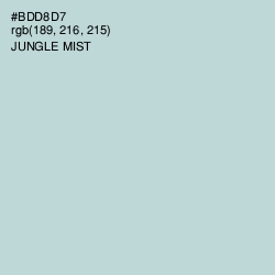 #BDD8D7 - Jungle Mist Color Image