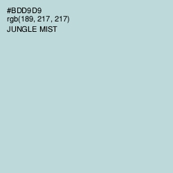 #BDD9D9 - Jungle Mist Color Image