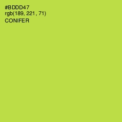#BDDD47 - Conifer Color Image