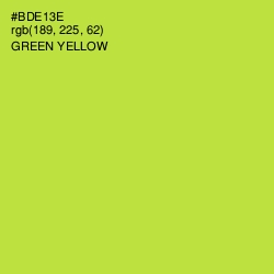 #BDE13E - Green Yellow Color Image