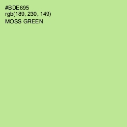 #BDE695 - Moss Green Color Image