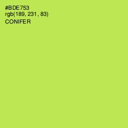 #BDE753 - Conifer Color Image