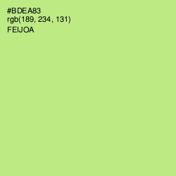 #BDEA83 - Feijoa Color Image