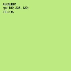 #BDEB81 - Feijoa Color Image