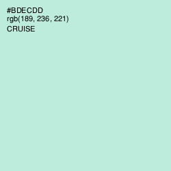 #BDECDD - Cruise Color Image
