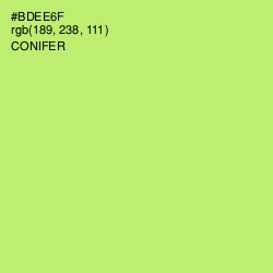 #BDEE6F - Conifer Color Image