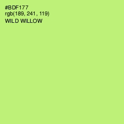 #BDF177 - Wild Willow Color Image