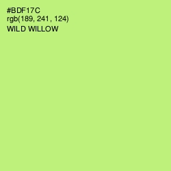 #BDF17C - Wild Willow Color Image