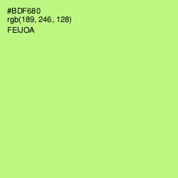 #BDF680 - Feijoa Color Image