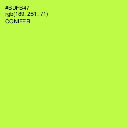 #BDFB47 - Conifer Color Image