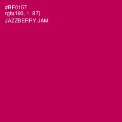 #BE0157 - Jazzberry Jam Color Image