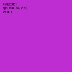 #BE2DD1 - Electric Violet Color Image