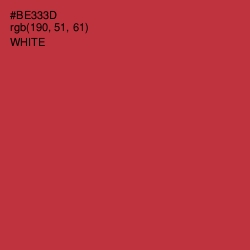 #BE333D - Well Read Color Image