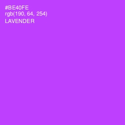 #BE40FE - Lavender Color Image