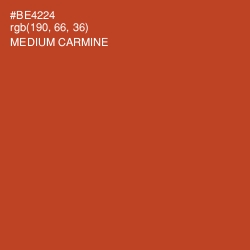 #BE4224 - Medium Carmine Color Image