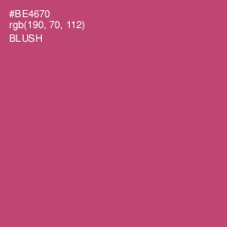 #BE4670 - Blush Color Image