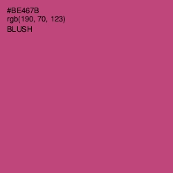 #BE467B - Blush Color Image